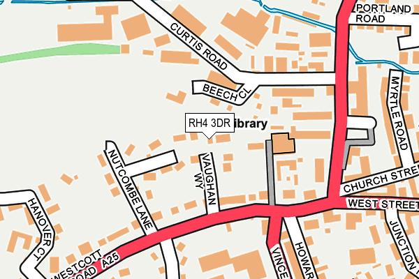 RH4 3DR map - OS OpenMap – Local (Ordnance Survey)