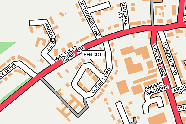 RH4 3DT map - OS OpenMap – Local (Ordnance Survey)