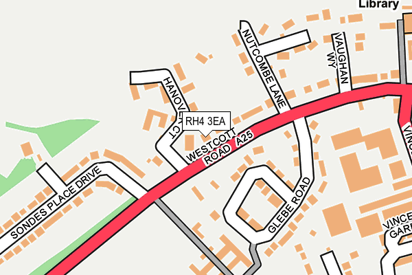 RH4 3EA map - OS OpenMap – Local (Ordnance Survey)