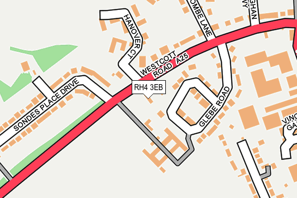 RH4 3EB map - OS OpenMap – Local (Ordnance Survey)