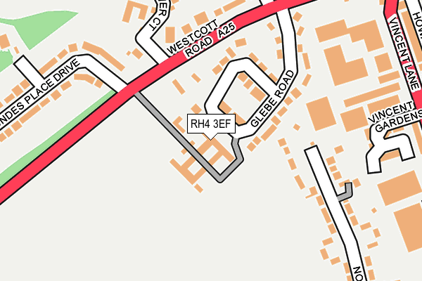 RH4 3EF map - OS OpenMap – Local (Ordnance Survey)