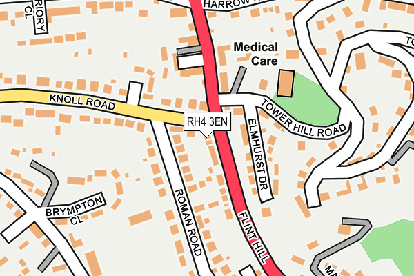 RH4 3EN map - OS OpenMap – Local (Ordnance Survey)