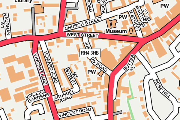 RH4 3HB map - OS OpenMap – Local (Ordnance Survey)