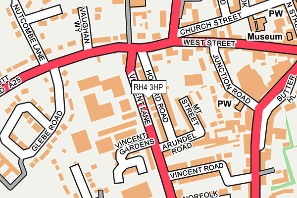 RH4 3HP map - OS OpenMap – Local (Ordnance Survey)