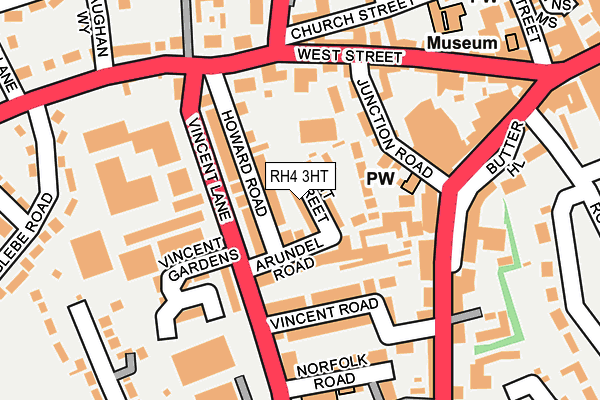 RH4 3HT map - OS OpenMap – Local (Ordnance Survey)