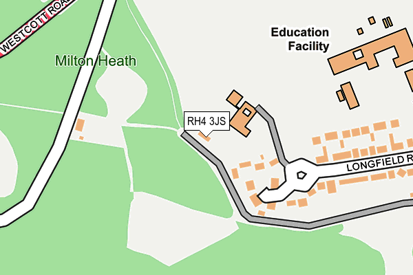 RH4 3JS map - OS OpenMap – Local (Ordnance Survey)