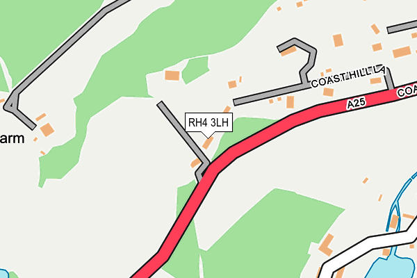 RH4 3LH map - OS OpenMap – Local (Ordnance Survey)