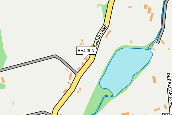 RH4 3LN map - OS OpenMap – Local (Ordnance Survey)
