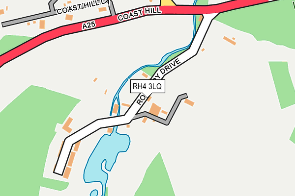 RH4 3LQ map - OS OpenMap – Local (Ordnance Survey)