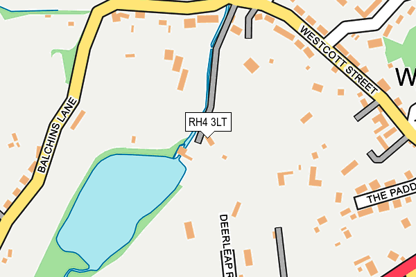 RH4 3LT map - OS OpenMap – Local (Ordnance Survey)