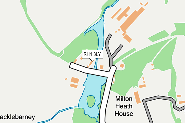 RH4 3LY map - OS OpenMap – Local (Ordnance Survey)