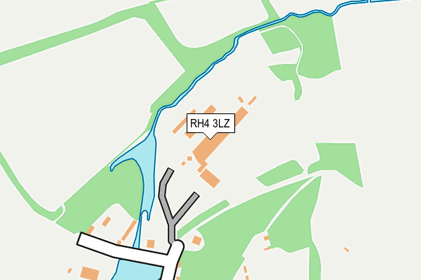 RH4 3LZ map - OS OpenMap – Local (Ordnance Survey)