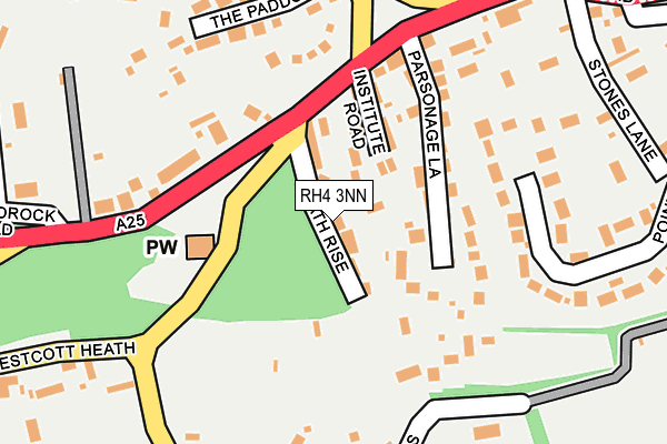 RH4 3NN map - OS OpenMap – Local (Ordnance Survey)
