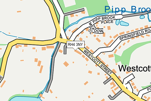 RH4 3NY map - OS OpenMap – Local (Ordnance Survey)