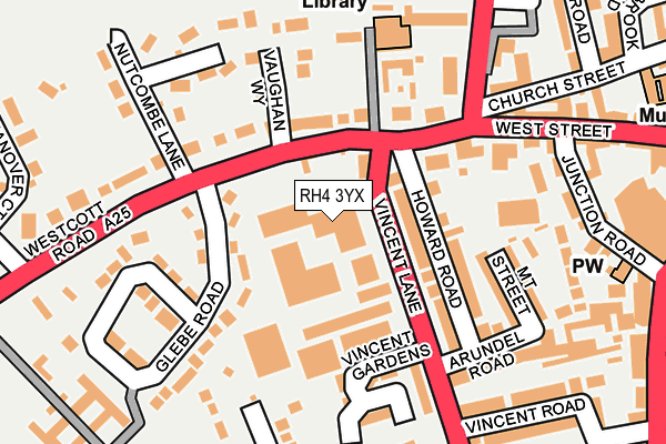 RH4 3YX map - OS OpenMap – Local (Ordnance Survey)