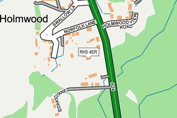 Map of NORTHFIELD PARTS LIMITED at local scale