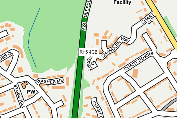 RH5 4GB map - OS OpenMap – Local (Ordnance Survey)