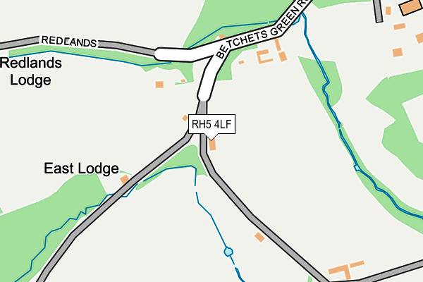 RH5 4LF map - OS OpenMap – Local (Ordnance Survey)