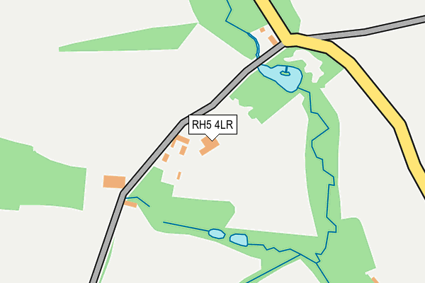 RH5 4LR map - OS OpenMap – Local (Ordnance Survey)