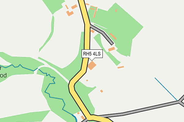 RH5 4LS map - OS OpenMap – Local (Ordnance Survey)