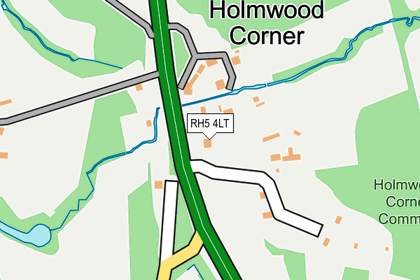 RH5 4LT map - OS OpenMap – Local (Ordnance Survey)