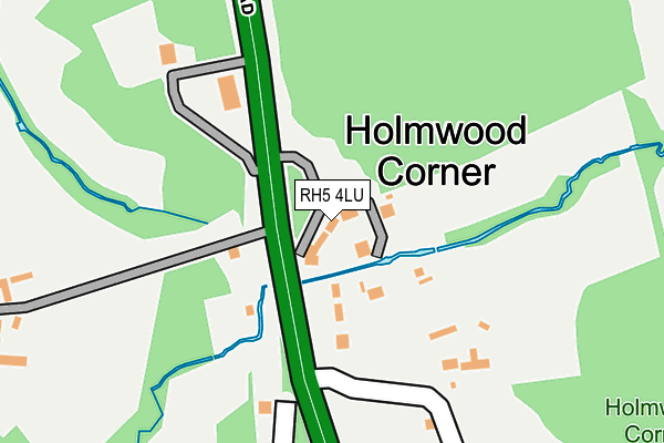 RH5 4LU map - OS OpenMap – Local (Ordnance Survey)