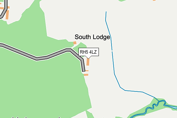 RH5 4LZ map - OS OpenMap – Local (Ordnance Survey)