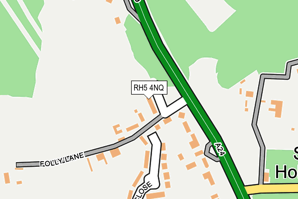 RH5 4NQ map - OS OpenMap – Local (Ordnance Survey)