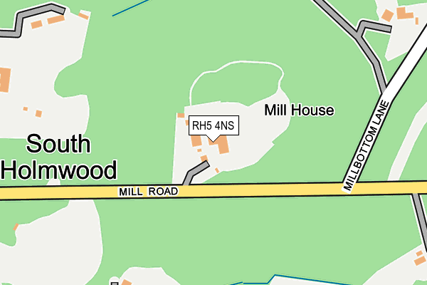 RH5 4NS map - OS OpenMap – Local (Ordnance Survey)
