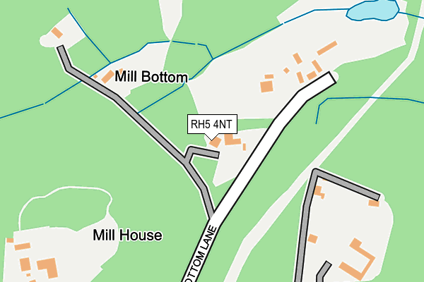 RH5 4NT map - OS OpenMap – Local (Ordnance Survey)