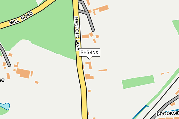 RH5 4NX map - OS OpenMap – Local (Ordnance Survey)