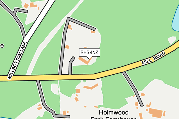 RH5 4NZ map - OS OpenMap – Local (Ordnance Survey)