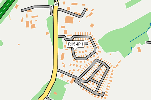 RH5 4PH map - OS OpenMap – Local (Ordnance Survey)