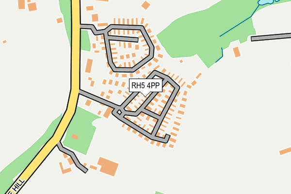 RH5 4PP map - OS OpenMap – Local (Ordnance Survey)