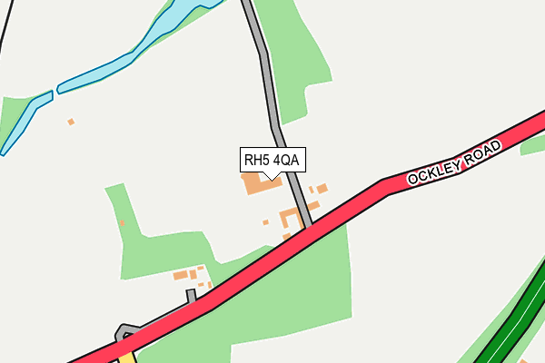RH5 4QA map - OS OpenMap – Local (Ordnance Survey)