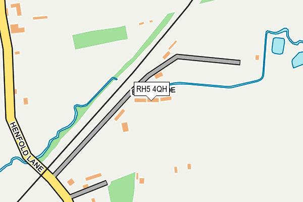 RH5 4QH map - OS OpenMap – Local (Ordnance Survey)