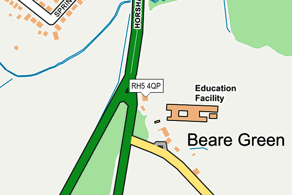 RH5 4QP map - OS OpenMap – Local (Ordnance Survey)