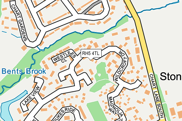 RH5 4TL map - OS OpenMap – Local (Ordnance Survey)