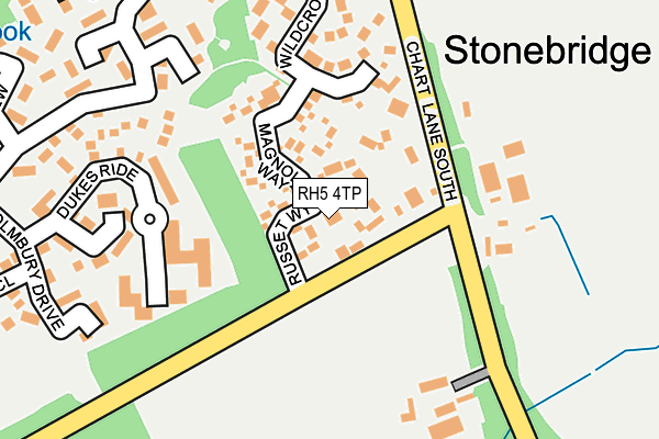 RH5 4TP map - OS OpenMap – Local (Ordnance Survey)