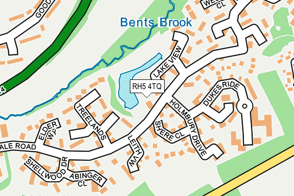 RH5 4TQ map - OS OpenMap – Local (Ordnance Survey)