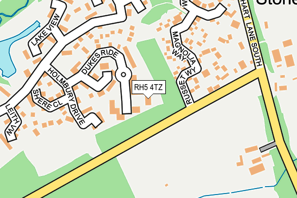 RH5 4TZ map - OS OpenMap – Local (Ordnance Survey)