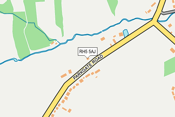RH5 5AJ map - OS OpenMap – Local (Ordnance Survey)
