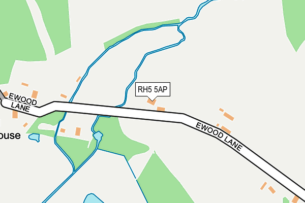 RH5 5AP map - OS OpenMap – Local (Ordnance Survey)