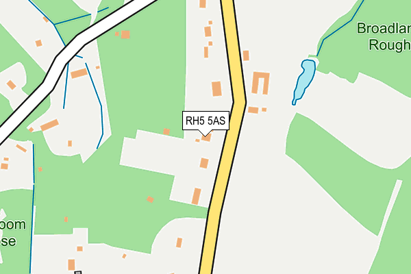 RH5 5AS map - OS OpenMap – Local (Ordnance Survey)