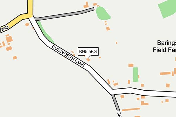 RH5 5BG map - OS OpenMap – Local (Ordnance Survey)