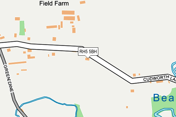 RH5 5BH map - OS OpenMap – Local (Ordnance Survey)