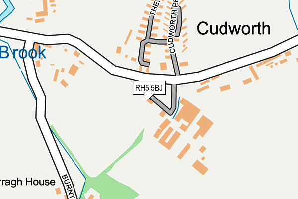 RH5 5BJ map - OS OpenMap – Local (Ordnance Survey)