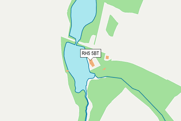 RH5 5BT map - OS OpenMap – Local (Ordnance Survey)