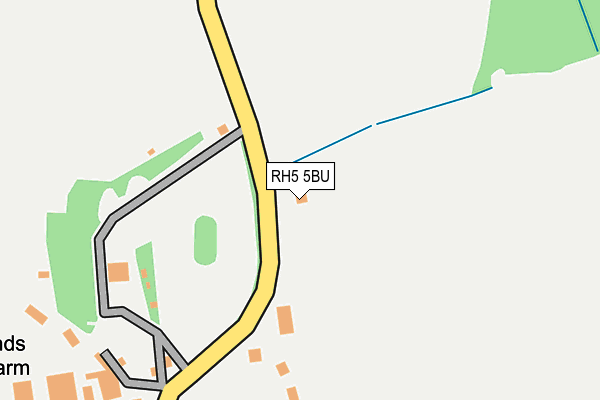 RH5 5BU map - OS OpenMap – Local (Ordnance Survey)