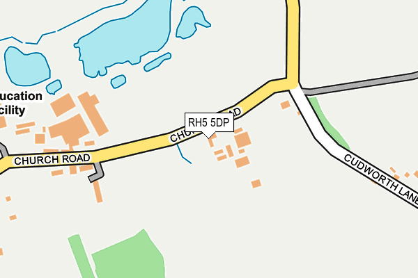 RH5 5DP map - OS OpenMap – Local (Ordnance Survey)